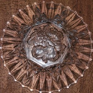 Vintage Federal Glass Plate